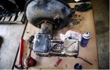 Destructive examination of residential boiler.