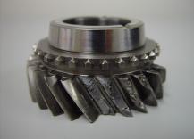 Automobile transmission overload failure.